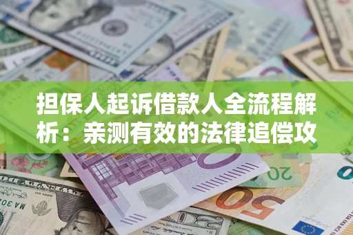 济南担保人起诉借款人全流程解析：亲测有效的法律追偿攻略
