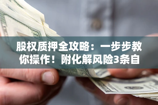济南股权质押全攻略：一步步教你操作！附化解风险3条自救法则