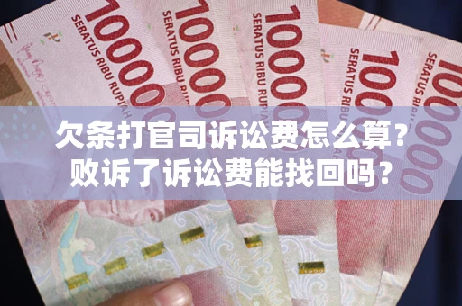 济南欠条打官司诉讼费怎么算？败诉了诉讼费能找回吗？
