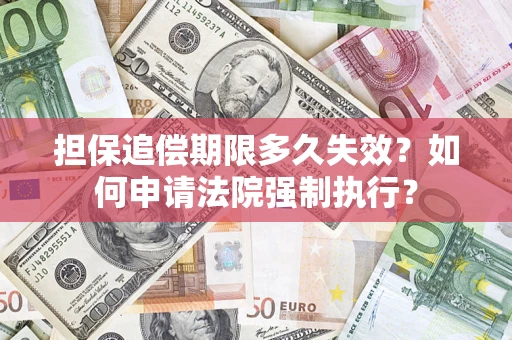 济南担保追偿期限多久失效？如何申请法院强制执行？