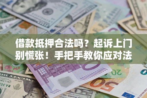 济南借款抵押合法吗？起诉上门别慌张！手把手教你应对法律程序
